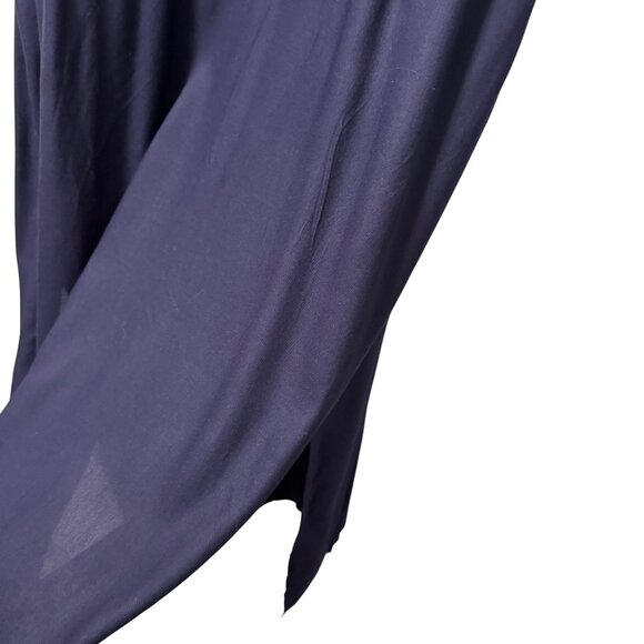 Layogee Womens XL Navy Blue Embellished Kaftan Dress Rayon dress. NWT - Picture 10 of 12